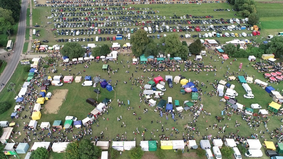 Kadr z ubiegłorocznego Święta Śliwki w Strzelcach Dolnych./fot. Dronfor/archiwum