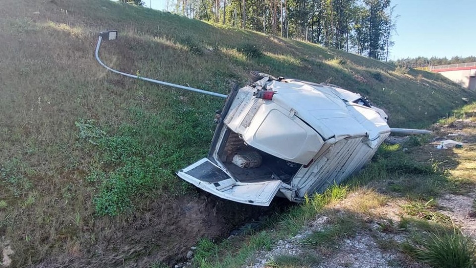 Wypadek w Tryszczynie/fot. Pomoc drogowa Krystian Andruszczenko, Facebook