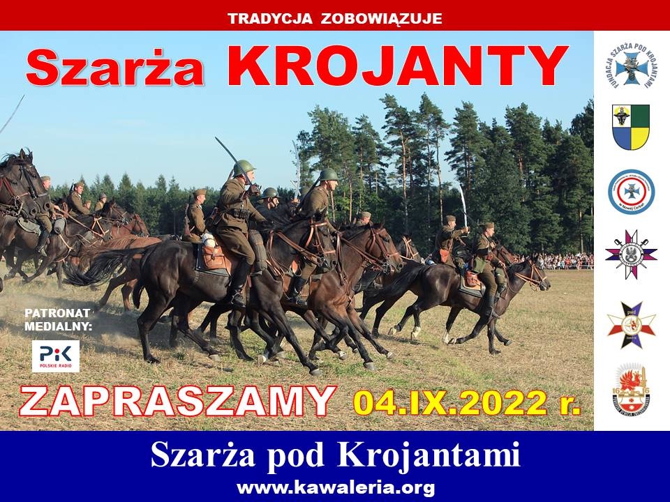 „Szarża pod Krojantami 2022” już po raz 18. odbędzie się w niedzielę (4 września) nieopodal Chojnic/fot. nadesłane