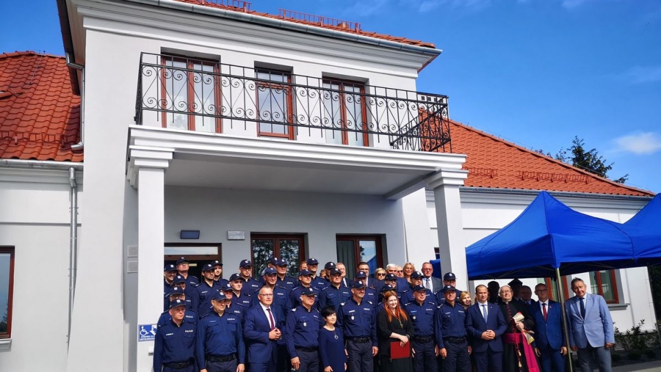 Brześć Kujawski ma nowy posterunek policji/fot. Agnieszka Marszał