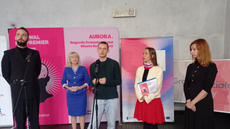 Konferencja prasowa przed tegorocznym Festiwalem Prapremier w Bydgoszczy/fot. Ewa Dąbska