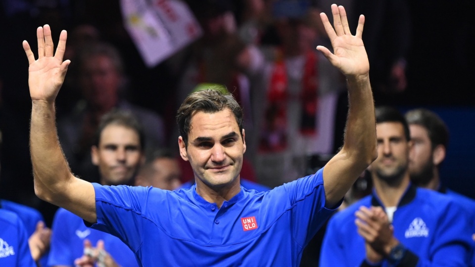 Roger Federer zakończył bogatą karierę. Fot: Andy Rain/PAP/EPA