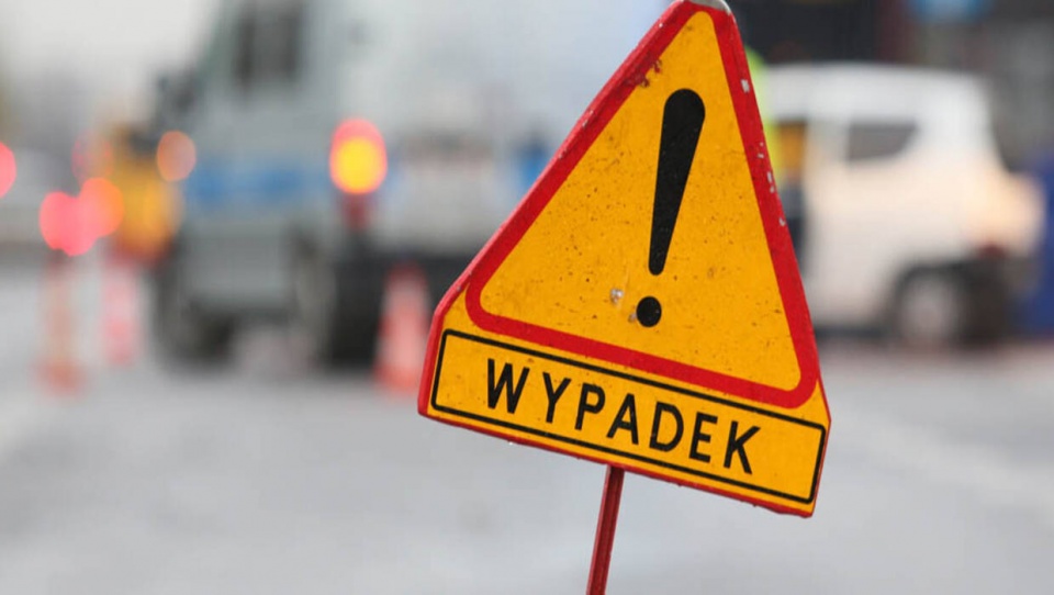 Jedna osoba zginęła w sobotę w wypadku na drodze wojewódzkiej nr 241, w miejscowości Studzienki koło Nakła nad Notecią./fot. PAP/Leszek Szymański
