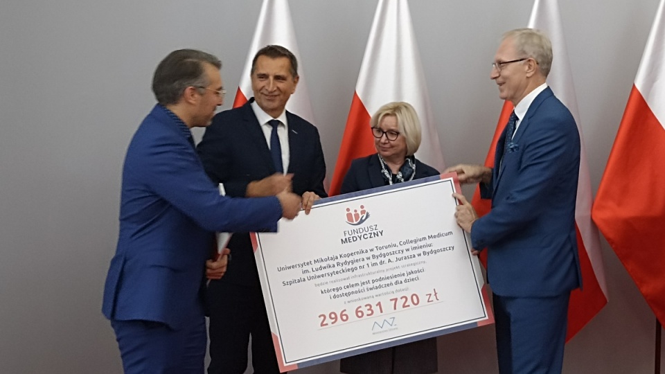 Szpital im. Jurasza otrzymał niemal 297 mln zł dofinansowania na budowę i wyposażenie oddziału pediatrycznego/fot. Jolanta Fischer