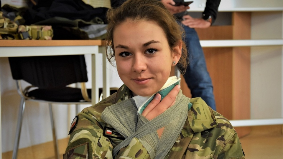 Centrum Szkolenia Wojsk Obrony Terytorialnej przeprowadziło szkolenie dla uczniów oddziału przygotowania wojskowego z Zespołu Szkół nr 1 w Golubiu-Dobrzyniu/fot. nadesłane