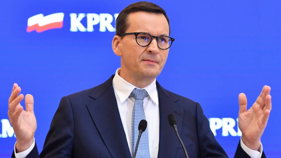 Maksymalna cena energii elektrycznej dla MŚP, samorządów i podmiotów wrażliwych wyniesie 785 zł za MWh - poinformował we wtorek premier Mateusz Morawiecki./PAP/Radek Pietruszka