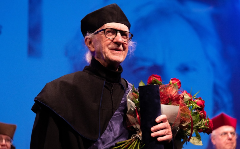 Prof. Zbigniew Bargielski, doktor honoris causa Akademii Muzycznej im. Feliksa Nowowiejskiego w Bydgoszczy./fot. Akademia Muzyczna w Bydgoszczy/Facebook