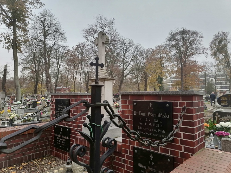 Bydgoska kwesta jest przeznaczona na renowację grobowca zasłużonej dla miasta rodziny Warmińskich/fot. Monika Siwak