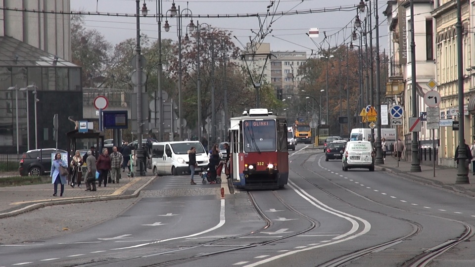 Pierwszy bydgoski przystanek wiedeński przy placu Teatralnym. (jw)