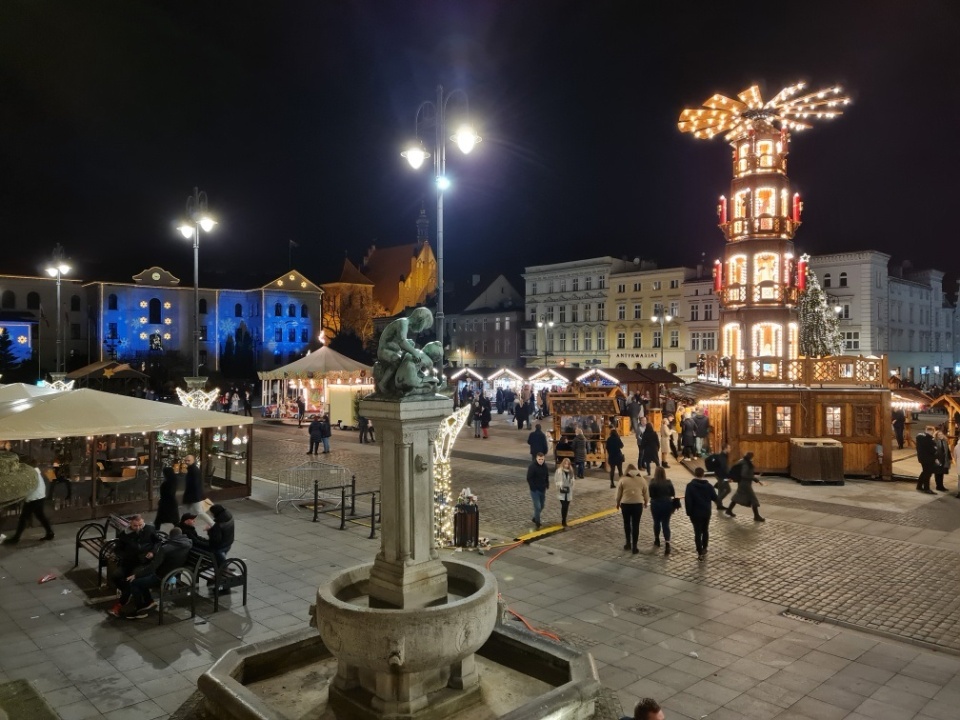 Ubiegłoroczne iluminacje w Bydgoszczy./fot. ZDMiKP Bydgoszcz