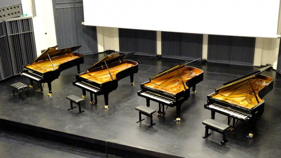 Do dyspozycji uczestników będą fortepiany Yamaha, Steinway&Sons, Kawai i Fazioli/fot. Facebook
