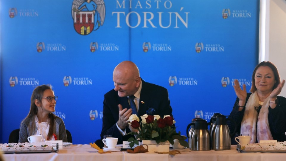 Spotkanie z kombatantami w toruńskim ratuszu./fot. torun.pl