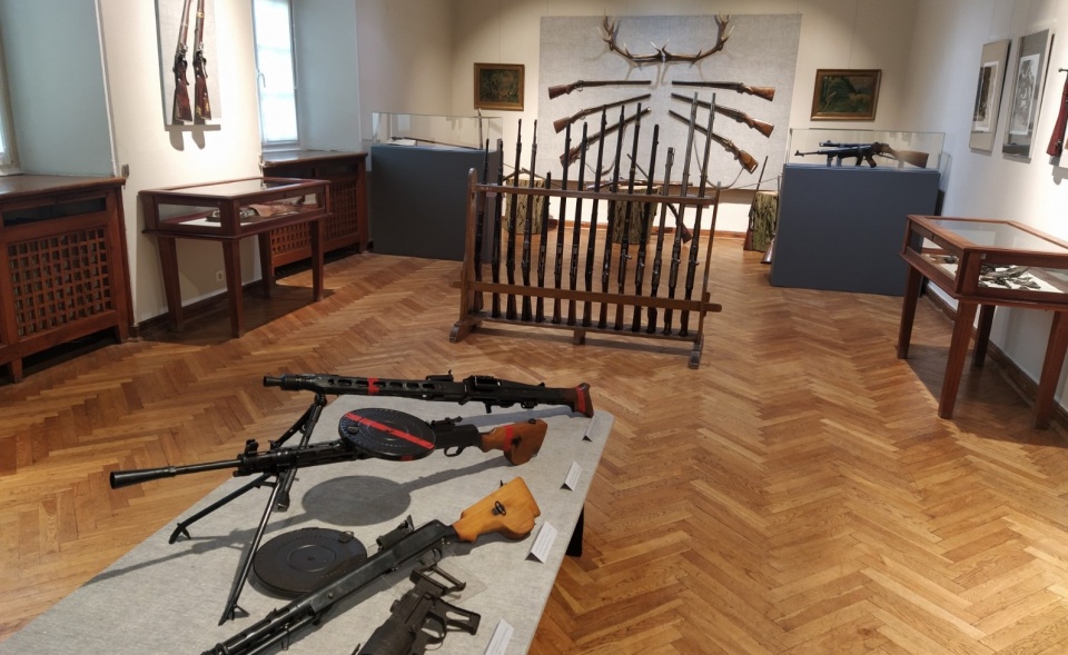 Pistolety, karabiny i muszkiety można oglądać w grudziądzkim muzeum, gdzie otwarto właśnie wystawę broni palnej „Cel - Pal"./fot. Marcin Doliński