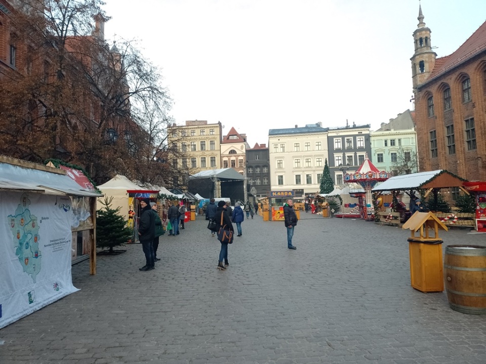 Jarmark na Rynku Staromiejskim potrwa do 20 grudnia/fot. Michał Zaręba