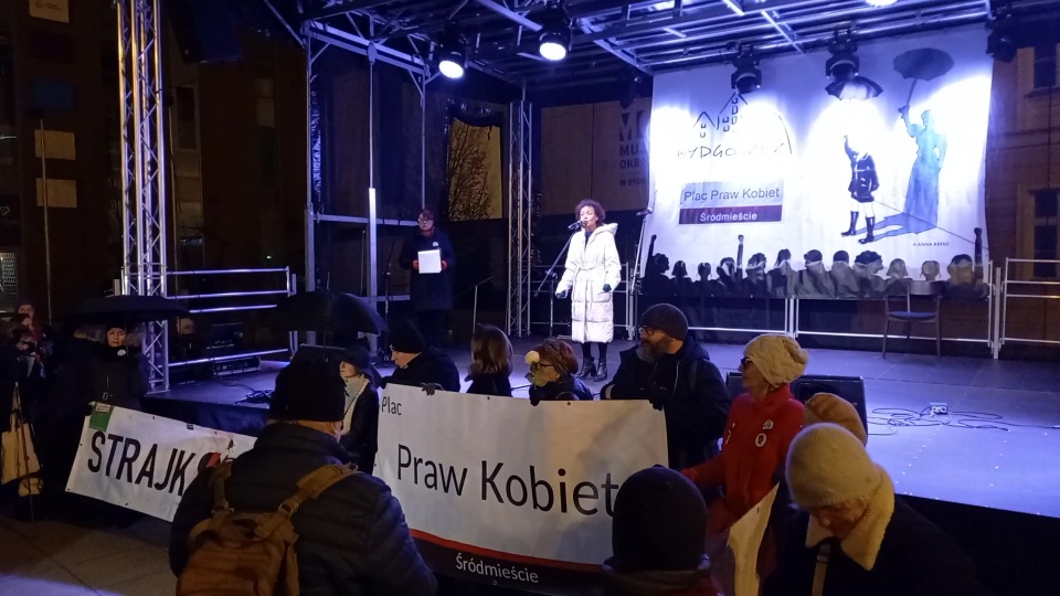 Otwarcie placu Praw Kobiet w Bydgoszczy/fot. Tatiana Adonis