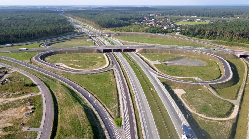 Węzeł Bydgoszcz Zachód./fot. GDDKiA/o. Bydgoszcz