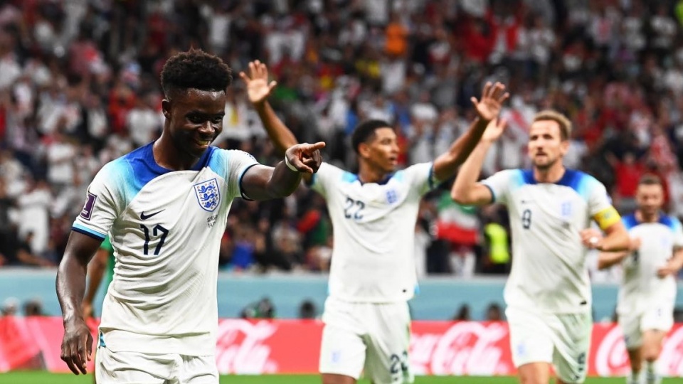 Anglia pewnie awansowała do ćwierćfinału. Fot.: Neil Hall/PAP