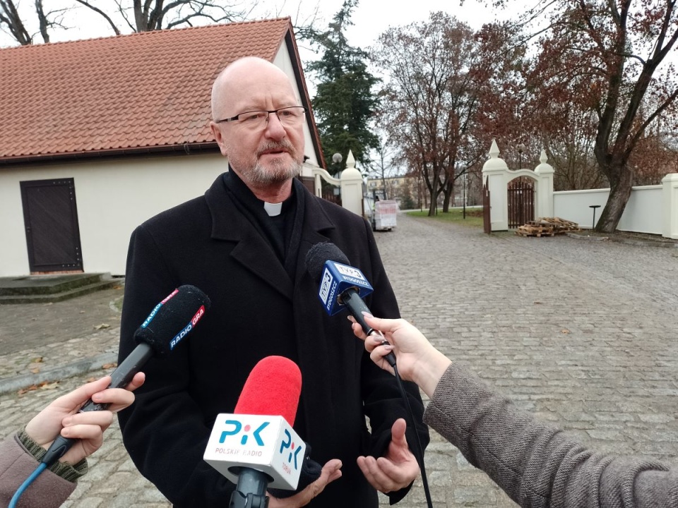 Ksiądz Daniel Adamowicz, dyrektor Caritas Diecezji Toruńskiej/fot. Michał Zaręba