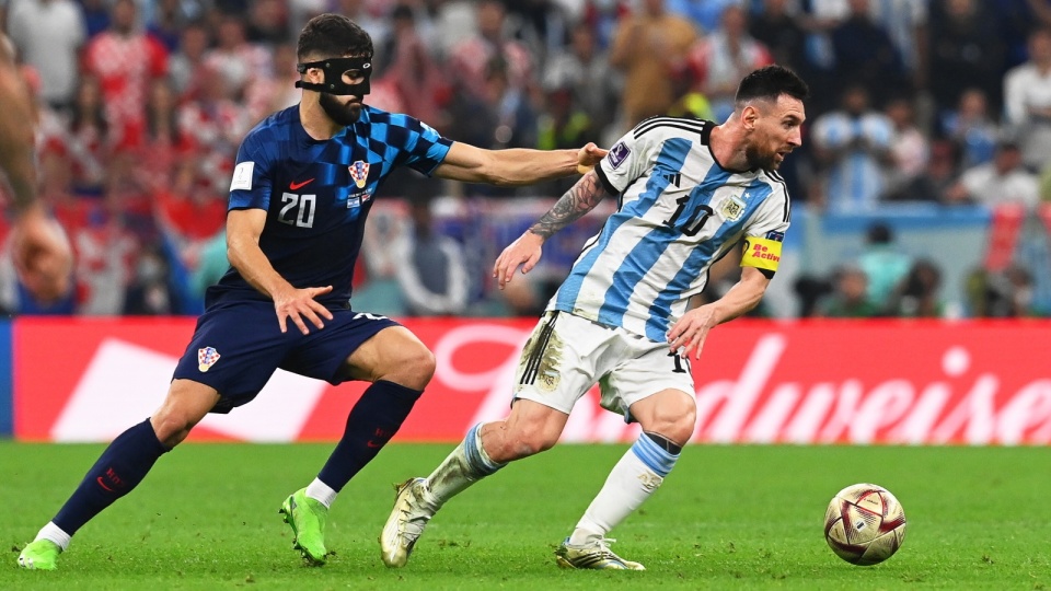 Lionel Messi znów był liderem Argentyny. Fot.: Georgi Licovski/PAP