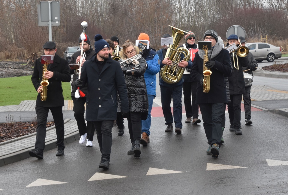 Uroczystośc otwarcia ronda odbyła się 20 grudnia/fot. Emilia Augustynowicz, grudziadz.pl