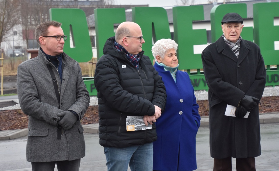 Uroczystośc otwarcia ronda odbyła się 20 grudnia/fot. Emilia Augustynowicz, grudziadz.pl