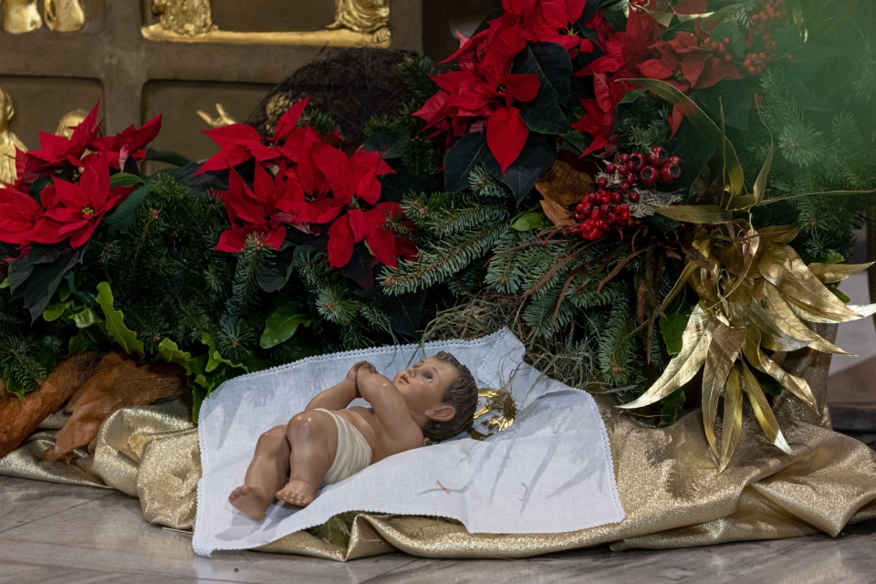 Figurka Dzieciątka Jezus w katedrze w Gnieźnie/fot. Paweł Jaskółka, PAP