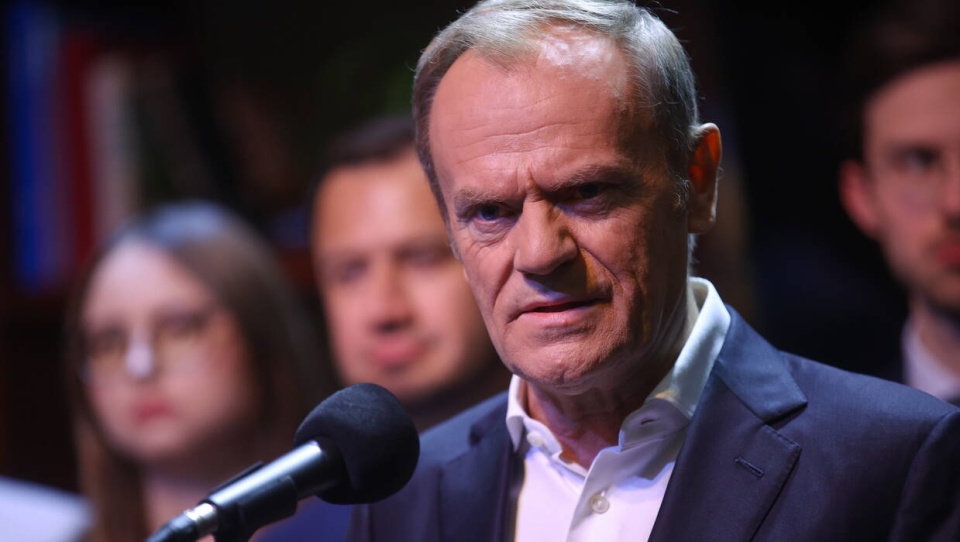 Donald Tusk/Łukasz Gągulski, PAP