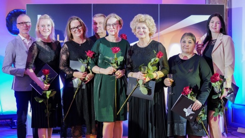 Filharmonia Pomorska została powołana do istnienia 1 stycznia 1953 roku. Z okazji jubileuszu wręczono odznaczenia zasłużonym pracownikom instytucji, odbył się też urodzinowy koncert/fot. M. Kledzik, Filharmonia Pomorska im. I.J. Paderewskiego, Facebook