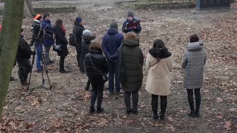 Bydgoskie obchody rocznicy wyzwolenia Auschwitz-Birkenau. (jw)