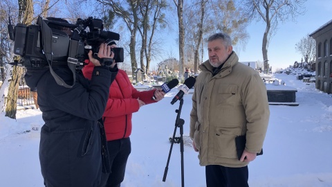 W Oborach w powiecie golubsko-dobrzyńskim odbyły się uroczyste obchody 160. rocznicy wybuchu powstania styczniowego./fot. Jan Duks