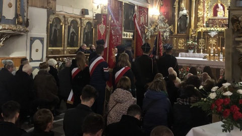W Oborach w powiecie golubsko-dobrzyńskim odbyły się uroczyste obchody 160. rocznicy wybuchu powstania styczniowego./fot. Jan Duks