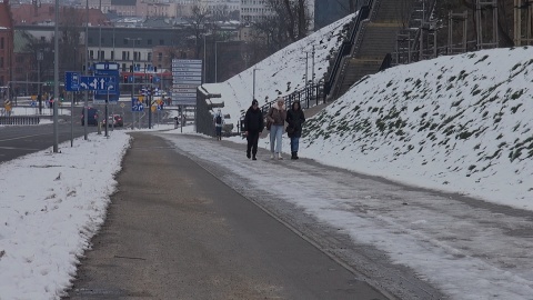 Ul. Kujawska od strony Zielonych Arkad w Bydgoszczy. (jw)