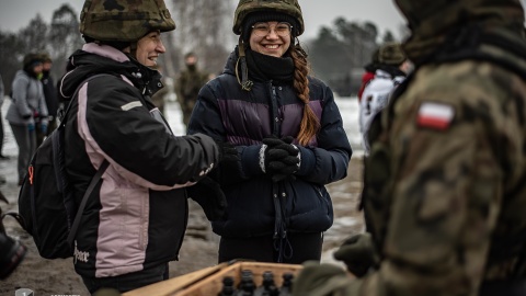Szkolenie „Trenuj z wojskiem (w ferie)”/fot. D. Kalinowski, 1. Pomorska Brygada Logistyczna