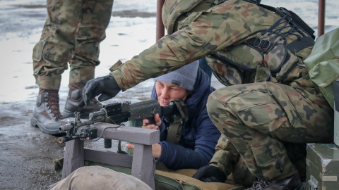 Szkolenie „Trenuj z wojskiem (w ferie)”/fot. D. Matuszak, 1. Pomorska Brygada Logistyczna