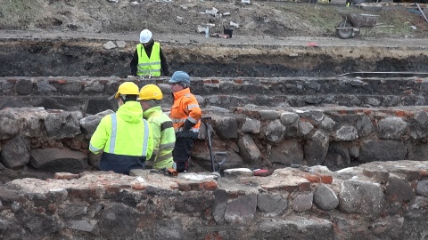 Odkrycia archeologów na placu budowy czwartego kręgu Opery Nova/fot. jw