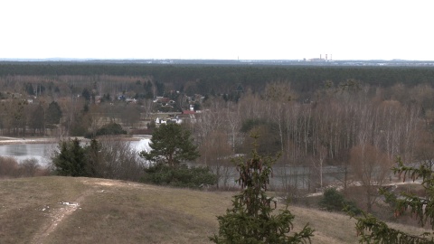 Panorama z tarasu widokowego w Myślęcinku. (jw)