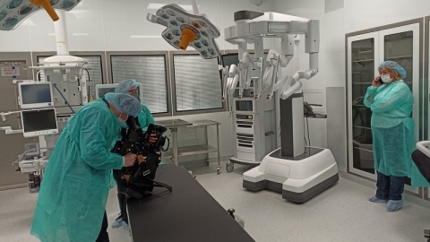 Nowoczesny robot da Vinci trafił na wyposażenie Wojewódzkiego Szpitala Zespolonego im. Ludwika Rydygiera w Toruniu. /fot. Monika Kaczyńska