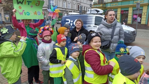 Powitanie wiosny na rynku w Chełmży/fot. Monika Kaczyńska