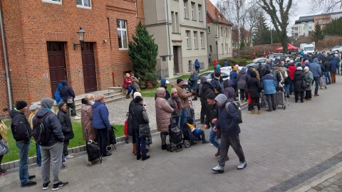 2500 paczek trafiło do osób potrzebujących. Skala pomocy imponuje, ale martwi liczba ludzi, których trzeba wesprzeć/Fot: Elżbieta Rupniewska