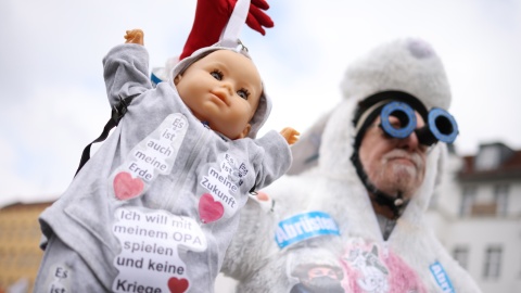 Marsz wielkanocny w Berlinie/fot. Clemens Bilan/PAP/EPA