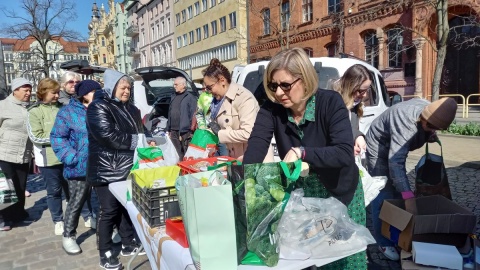 Finał akcji „Ciepło serca w słoiku" na bydgoskim Placu Wolności/fot. Tatiana Adonis