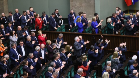 Sejm odrzucił w czwartek wotum nieufności wobec ministra edukacji i nauki Przemysława Czarnka/fot. Leszek Szymański, PAP