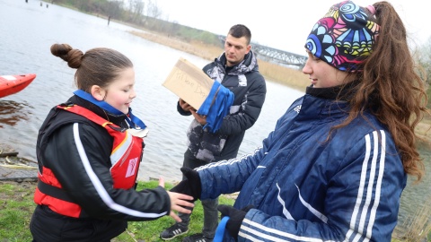 Blisko 150 osób wzięło udział w spływie kajakowym o Błękitną Wstęgę/Fot: nadesłane