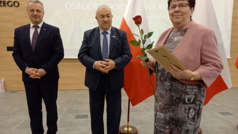 Uroczystość wręczenia medali w Minikowie/fot. Agata Raczek