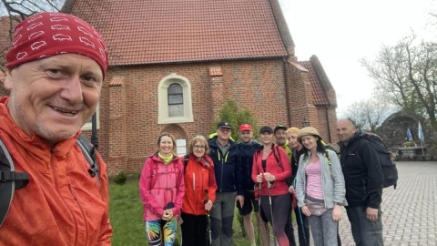 W miniony weekend bydgoskim szlakiem św. Jakuba wyruszyli uczestnicy pielgrzymki, organizowanej przez Stowarzyszenie Rowerowa Brzoza/fot. Facebook