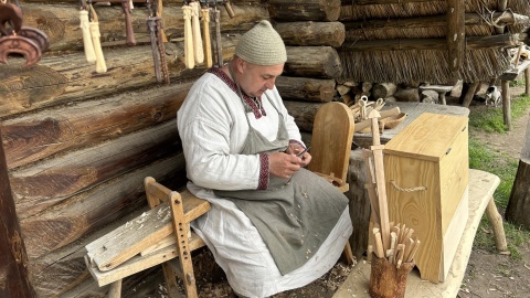 Wielkimi krokami zbliża się „Archeologiczna Wiosna” – wydarzenie, które tradycyjnie otwiera w Muzeum Archeologicznym w Biskupinie sezon turystyczny. Fot. Tomasz Kaźmierski