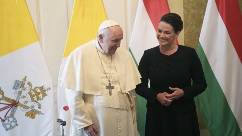 Pierwszy dzień wizyty papieża na Węgrzech/fot. Zoltan Balogh/PAP/EPA
