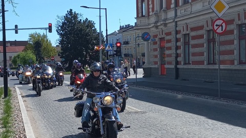 Motocykliści we Włocławku/fot. Marek Ledwosiński