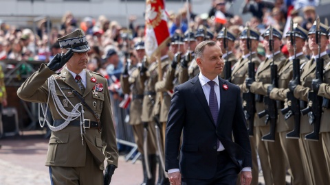 Główne uroczystości na warszawskim pl. Zamkowym/fot. Grzegorz Jakubowski/KPRP