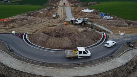 Obwodnicę z istniejącą drogą wojewódzką połączą ronda/fot. materiały UM